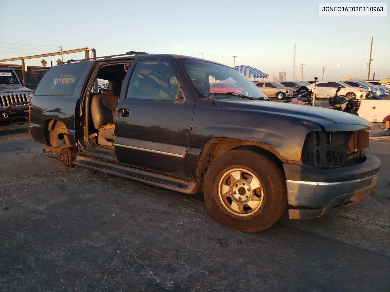 3GNEC16T03G110963 2003 Chevrolet Suburban C1500