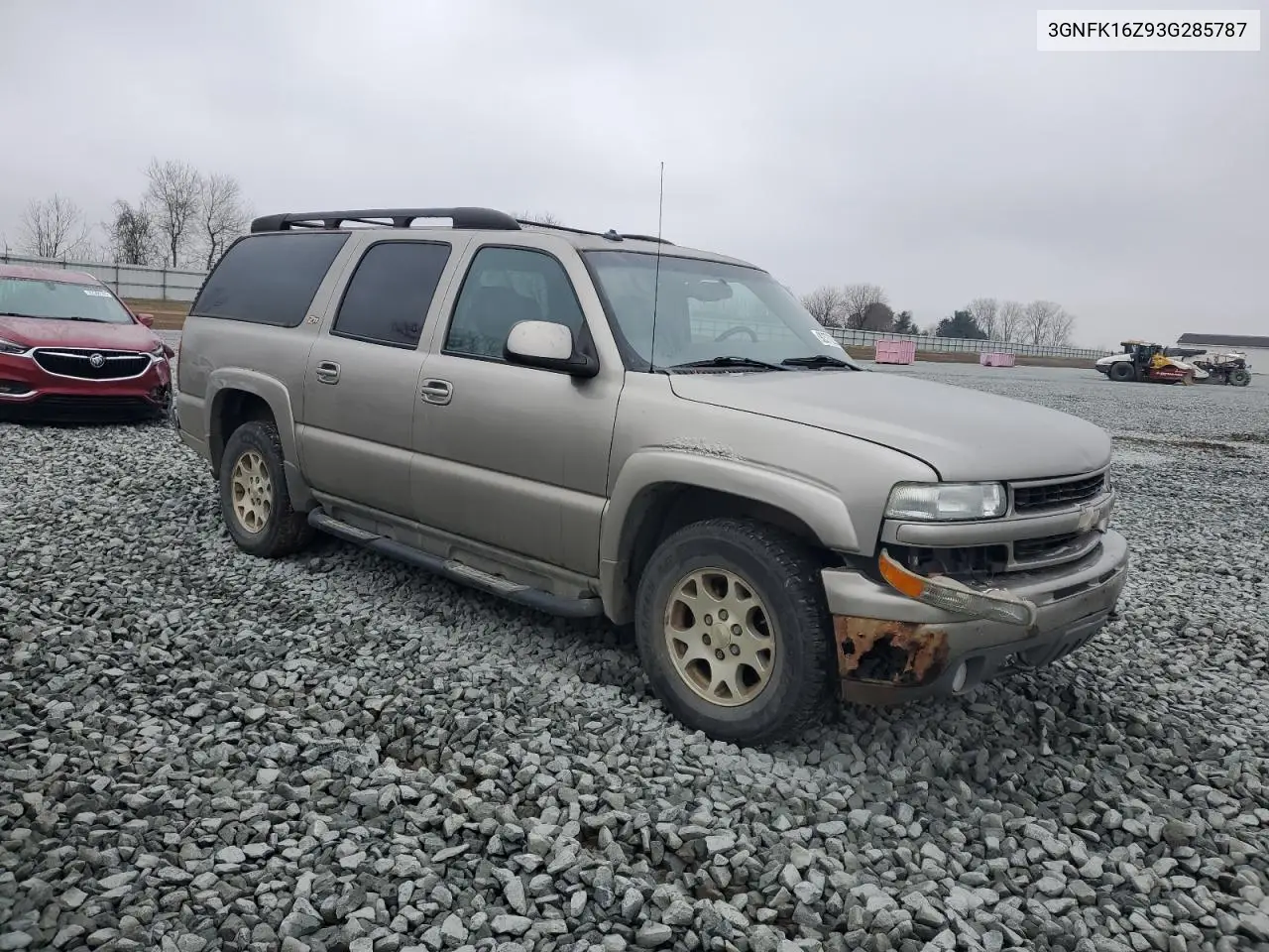 3GNFK16Z93G285787 2003 Chevrolet Suburban K1500