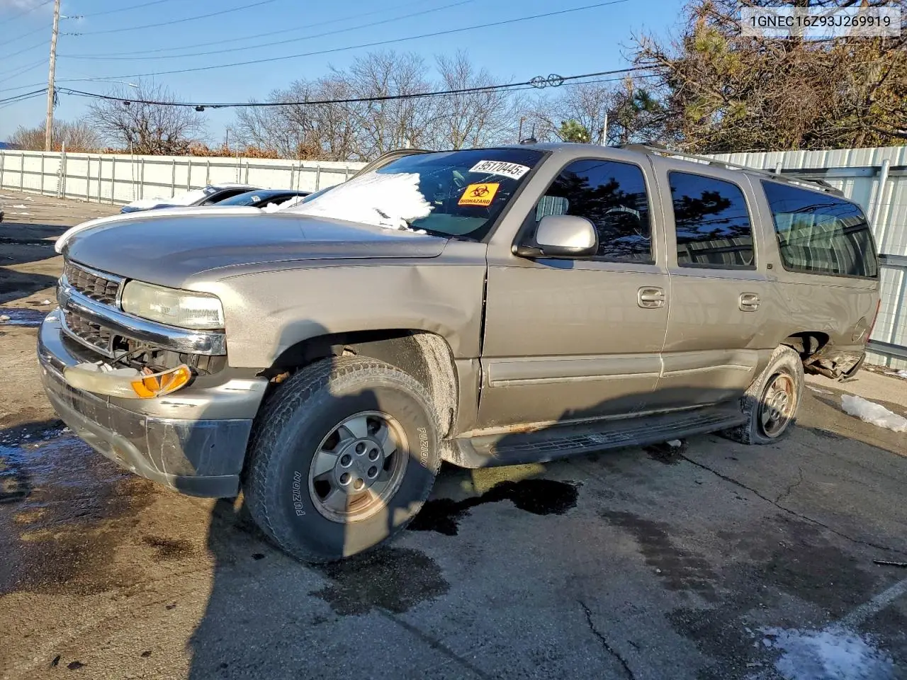 1GNEC16Z93J269919 2003 Chevrolet Suburban C1500