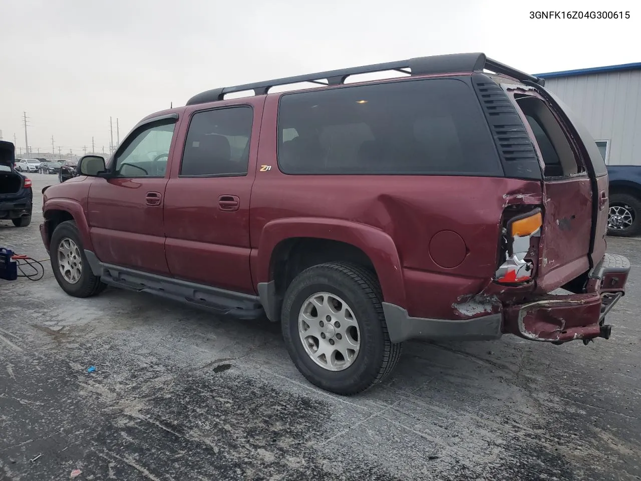 2004 Chevrolet Suburban K1500 VIN: 3GNFK16Z04G300615 Lot: 47085264