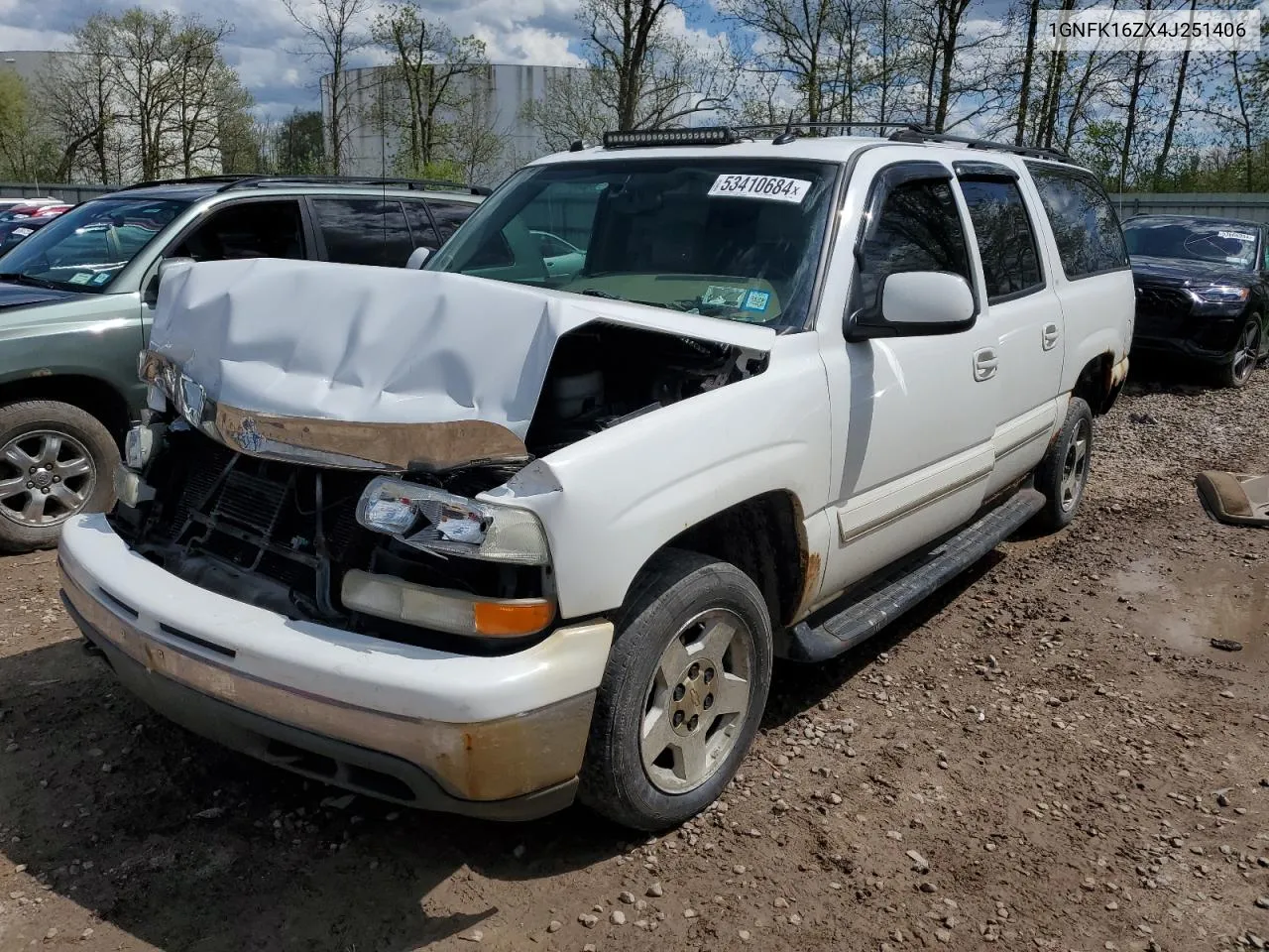 2004 Chevrolet Suburban K1500 VIN: 1GNFK16ZX4J251406 Lot: 53410684