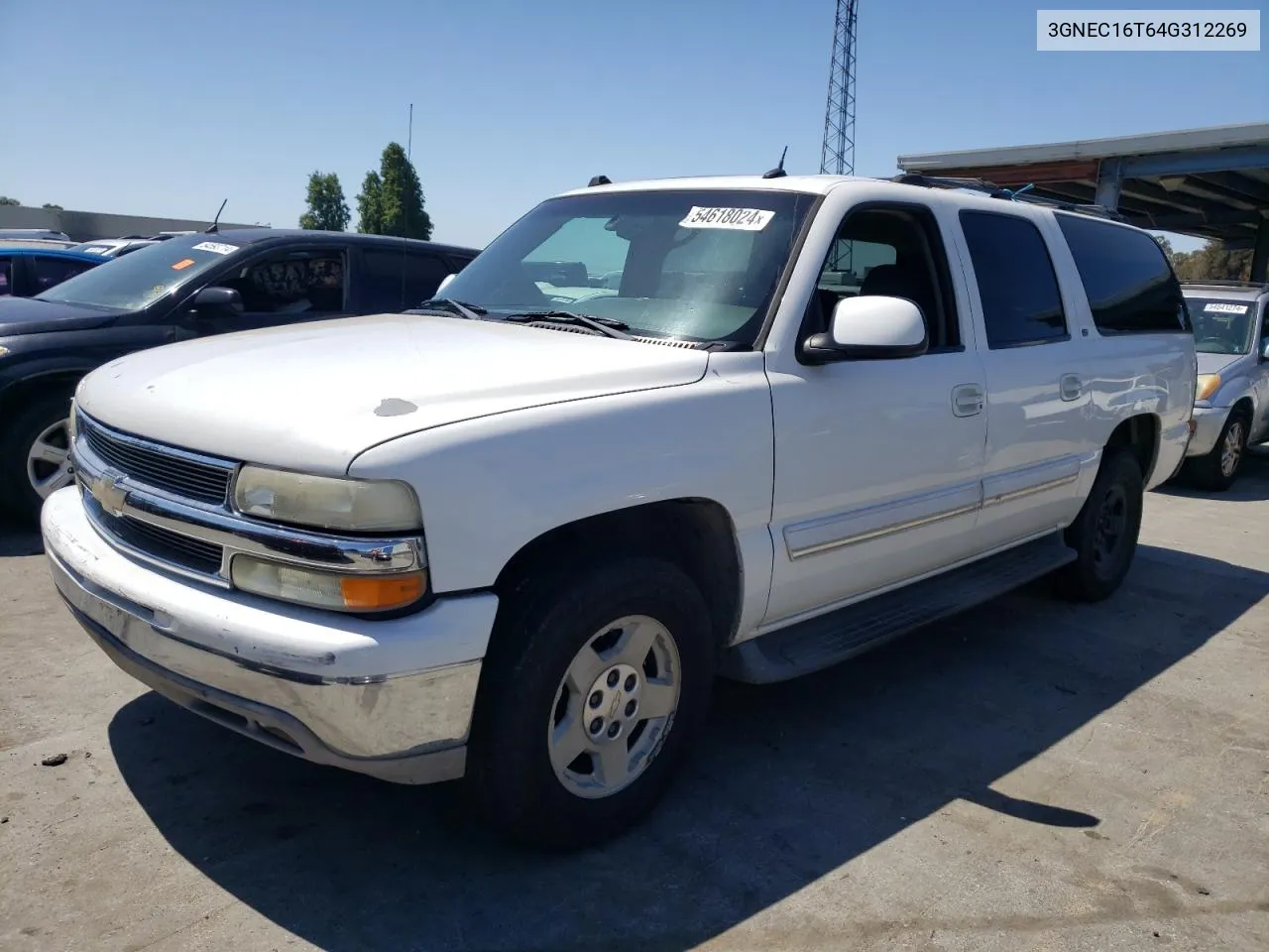 2004 Chevrolet Suburban C1500 VIN: 3GNEC16T64G312269 Lot: 54618024