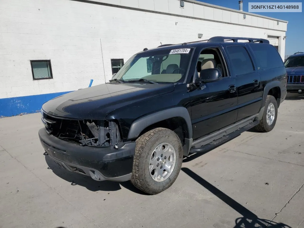 3GNFK16Z14G148988 2004 Chevrolet Suburban K1500