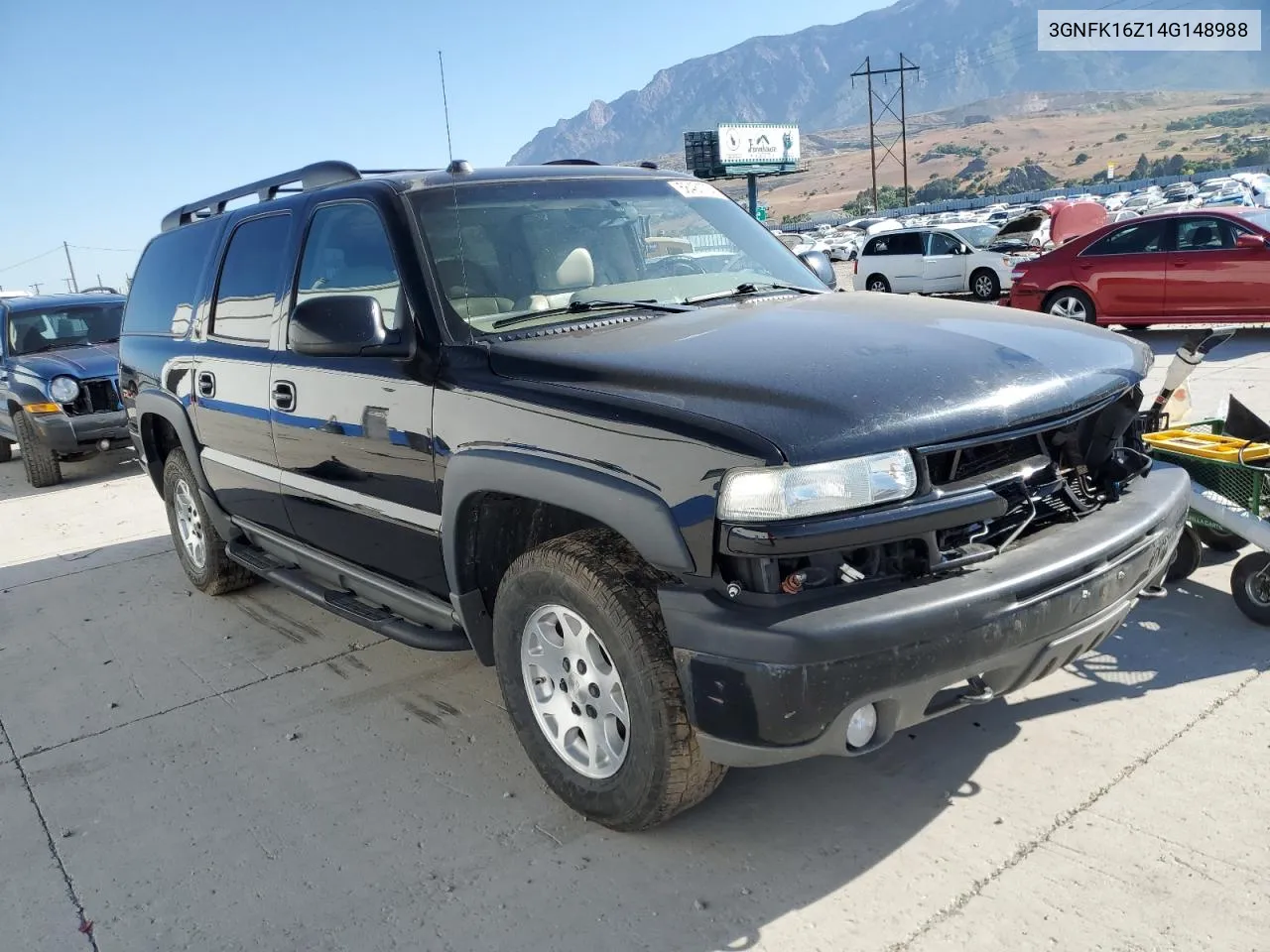 2004 Chevrolet Suburban K1500 VIN: 3GNFK16Z14G148988 Lot: 58481704