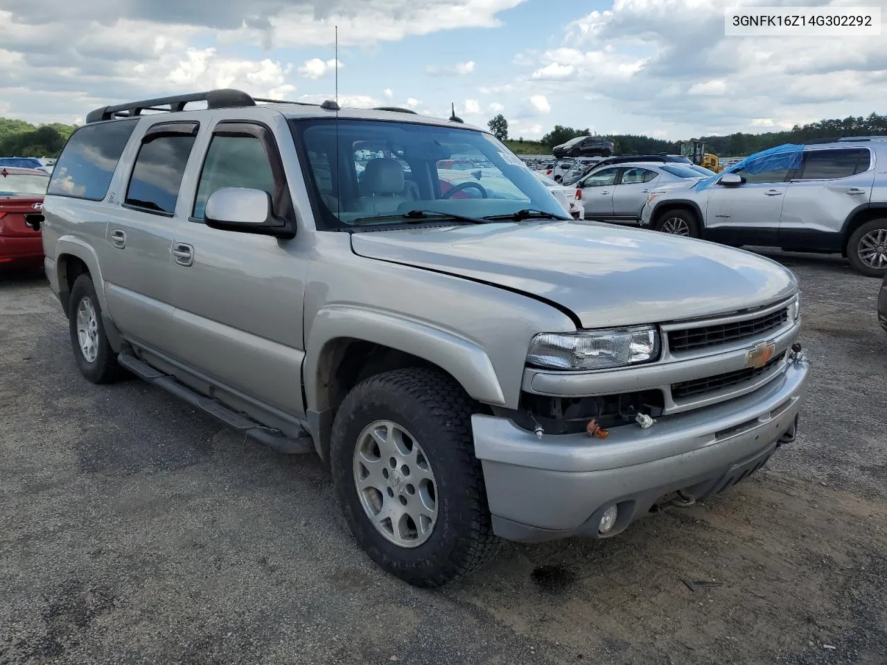 2004 Chevrolet Suburban K1500 VIN: 3GNFK16Z14G302292 Lot: 61400094