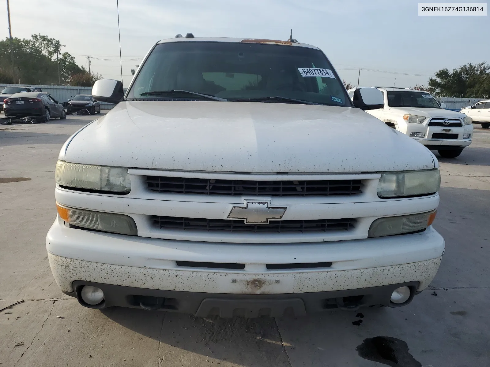 3GNFK16Z74G136814 2004 Chevrolet Suburban K1500