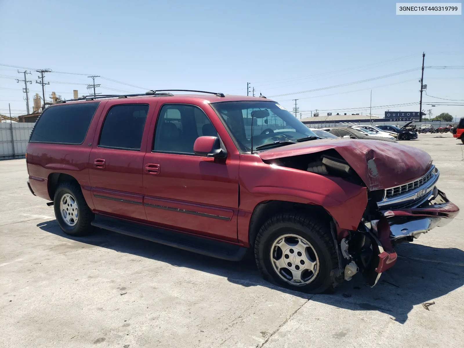 2004 Chevrolet Suburban C1500 VIN: 3GNEC16T44G319799 Lot: 65752074