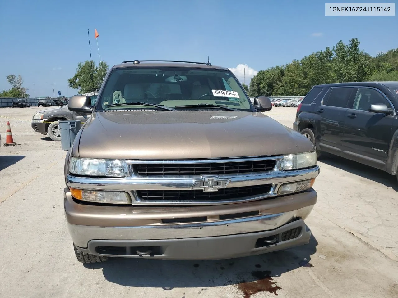 1GNFK16Z24J115142 2004 Chevrolet Suburban K1500