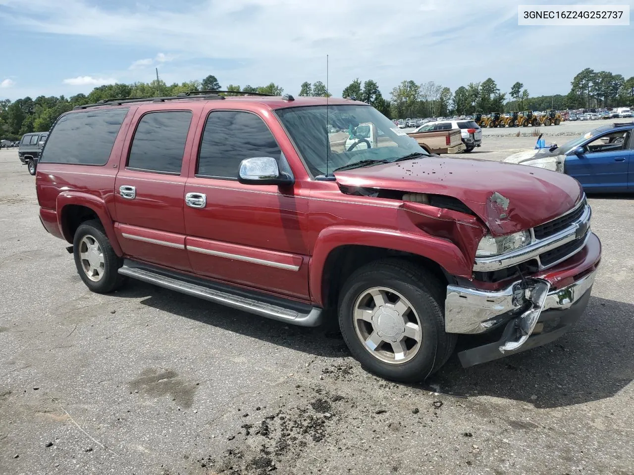 2004 Chevrolet Suburban C1500 VIN: 3GNEC16Z24G252737 Lot: 70076994