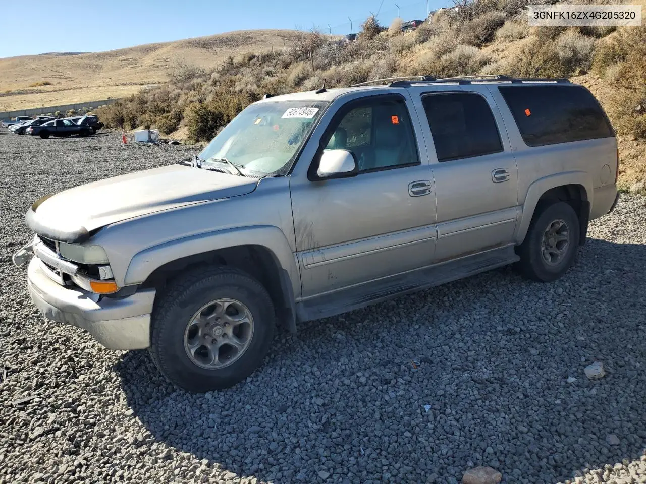 3GNFK16ZX4G205320 2004 Chevrolet Suburban K1500