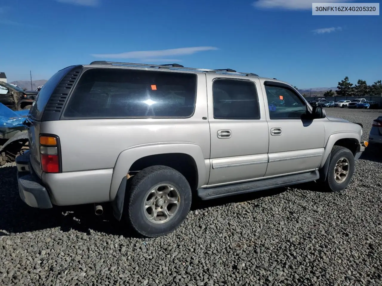 3GNFK16ZX4G205320 2004 Chevrolet Suburban K1500