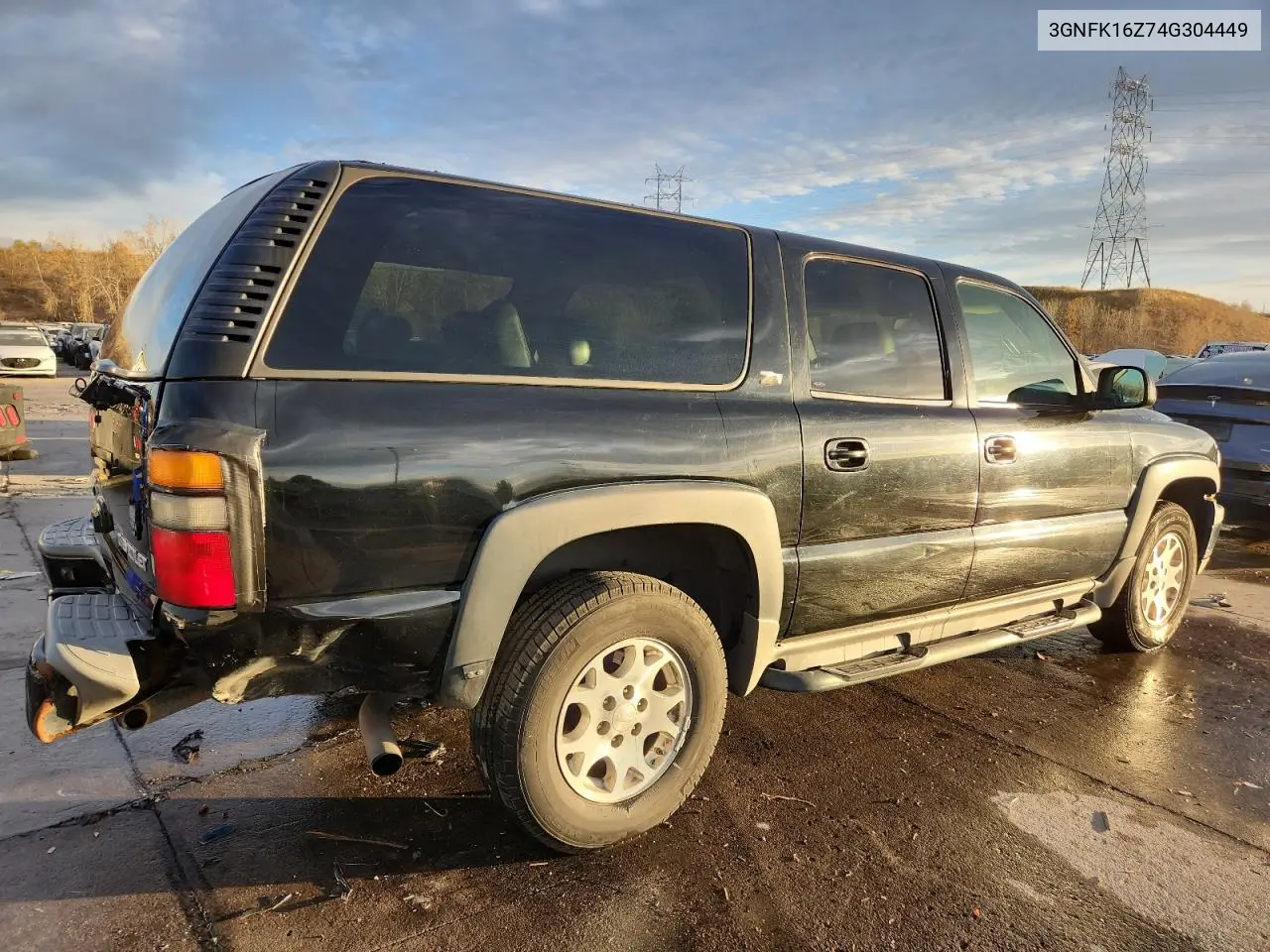 3GNFK16Z74G304449 2004 Chevrolet Suburban K1500