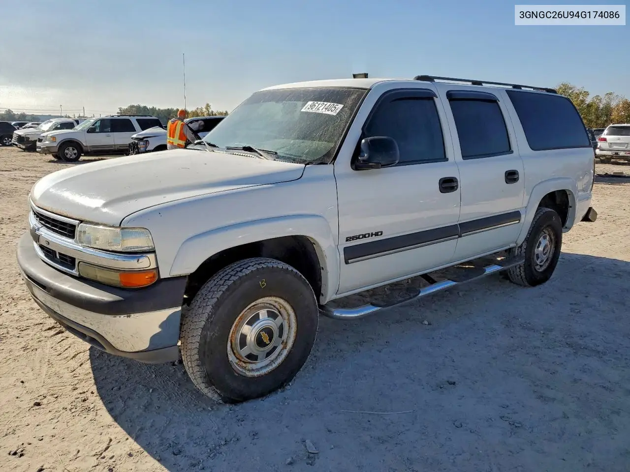 3GNGC26U94G174086 2004 Chevrolet Suburban C2500