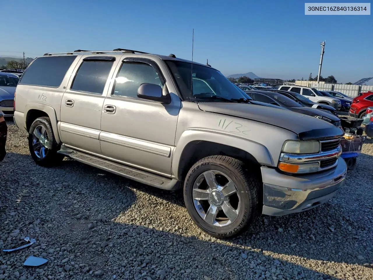 3GNEC16Z84G136314 2004 Chevrolet Suburban C1500