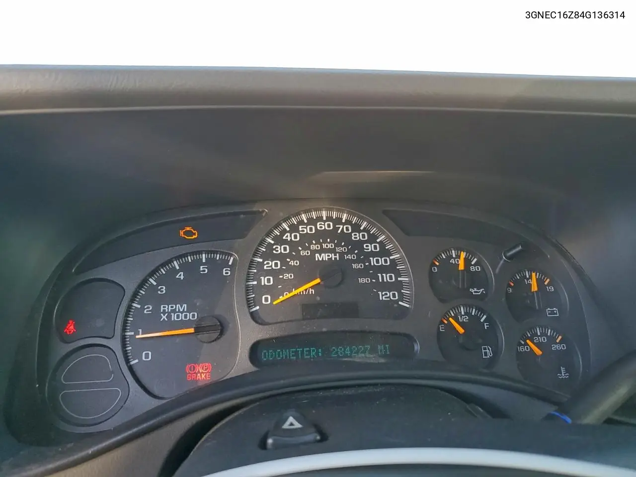 3GNEC16Z84G136314 2004 Chevrolet Suburban C1500