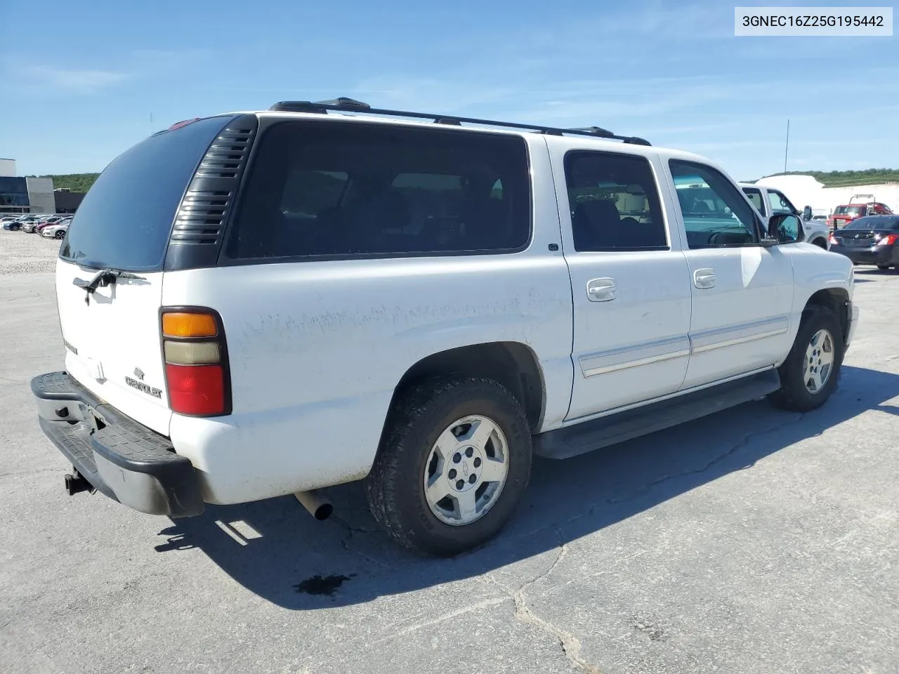 2005 Chevrolet Suburban C1500 VIN: 3GNEC16Z25G195442 Lot: 54208034