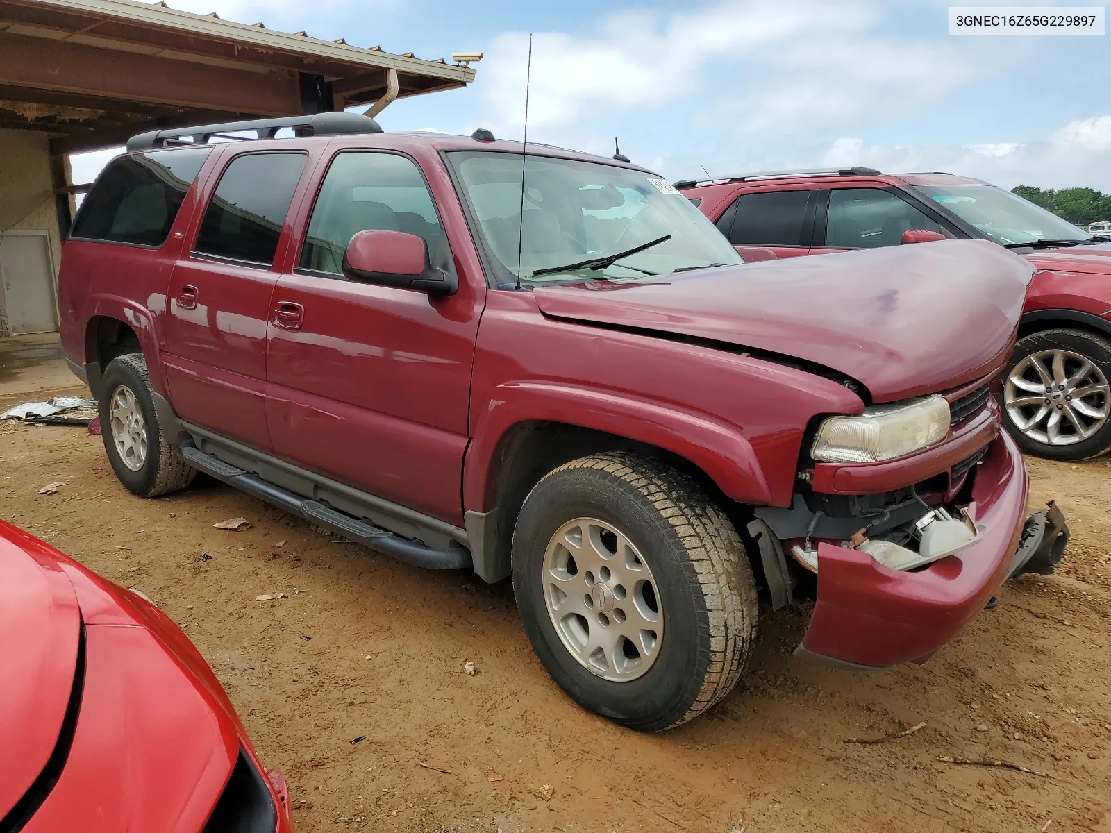 2005 Chevrolet Suburban C1500 VIN: 3GNEC16Z65G229897 Lot: 59536464