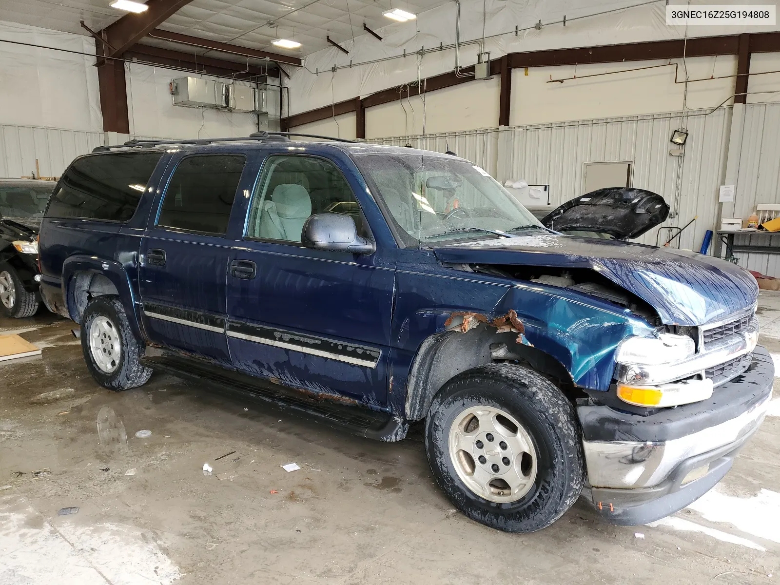 2005 Chevrolet Suburban C1500 VIN: 3GNEC16Z25G194808 Lot: 63216634