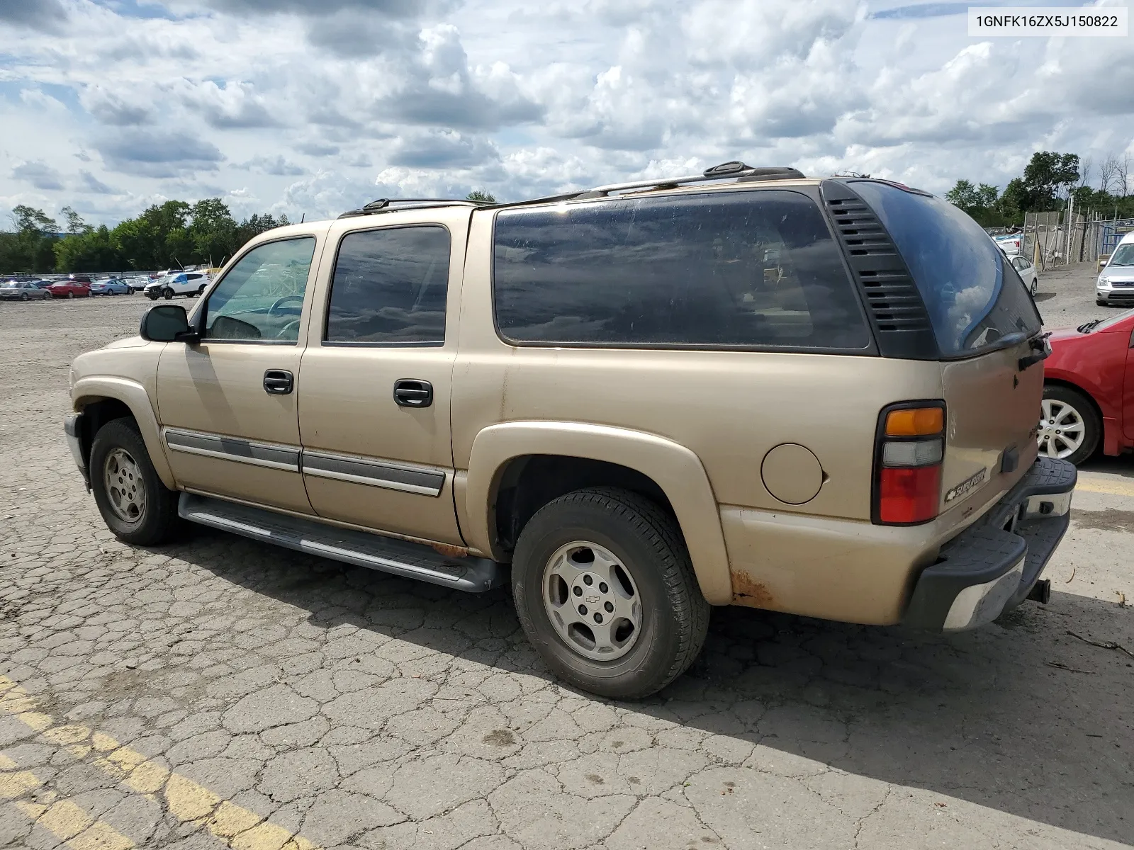 2005 Chevrolet Suburban K1500 VIN: 1GNFK16ZX5J150822 Lot: 63744214