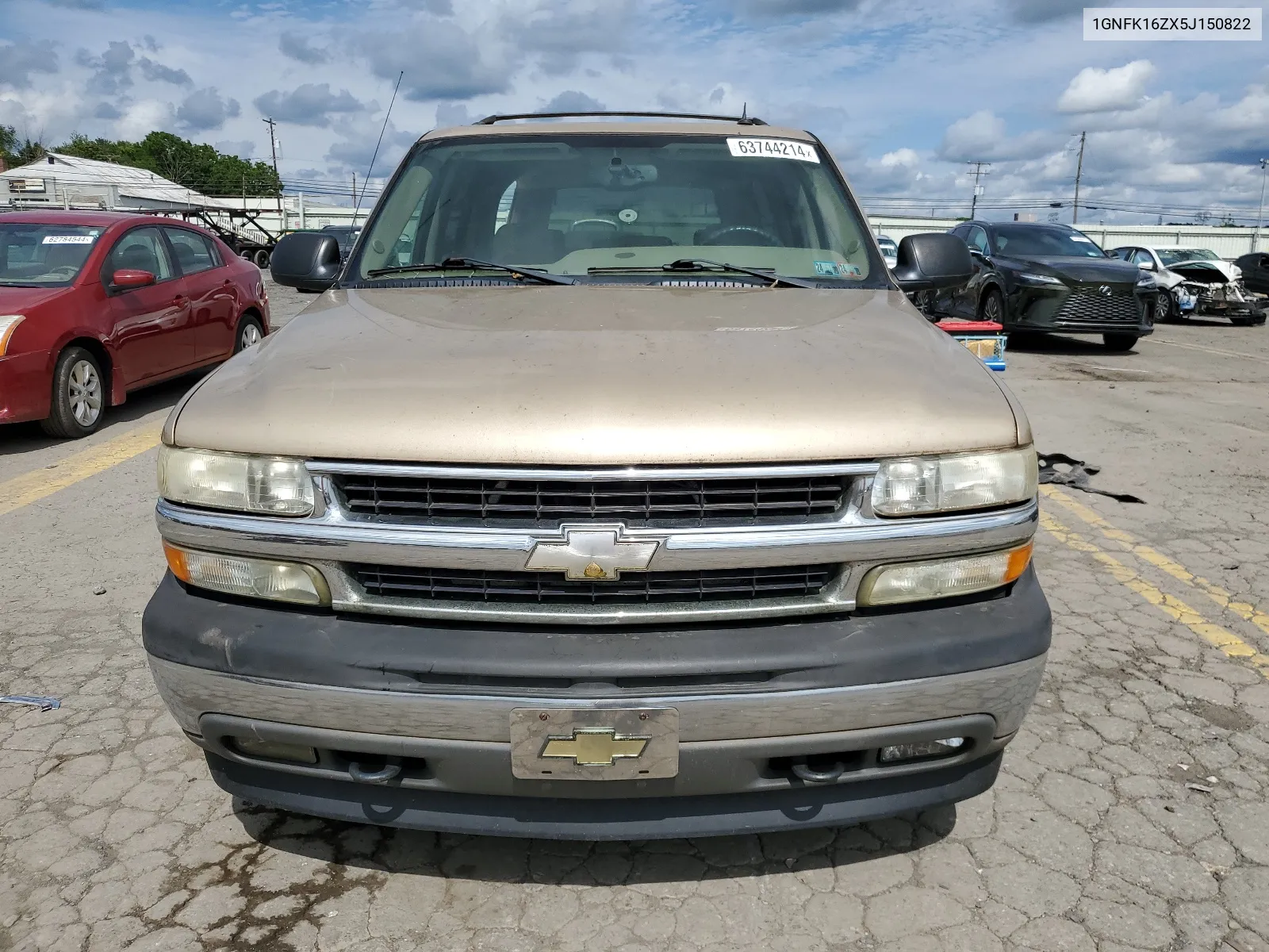 2005 Chevrolet Suburban K1500 VIN: 1GNFK16ZX5J150822 Lot: 63744214