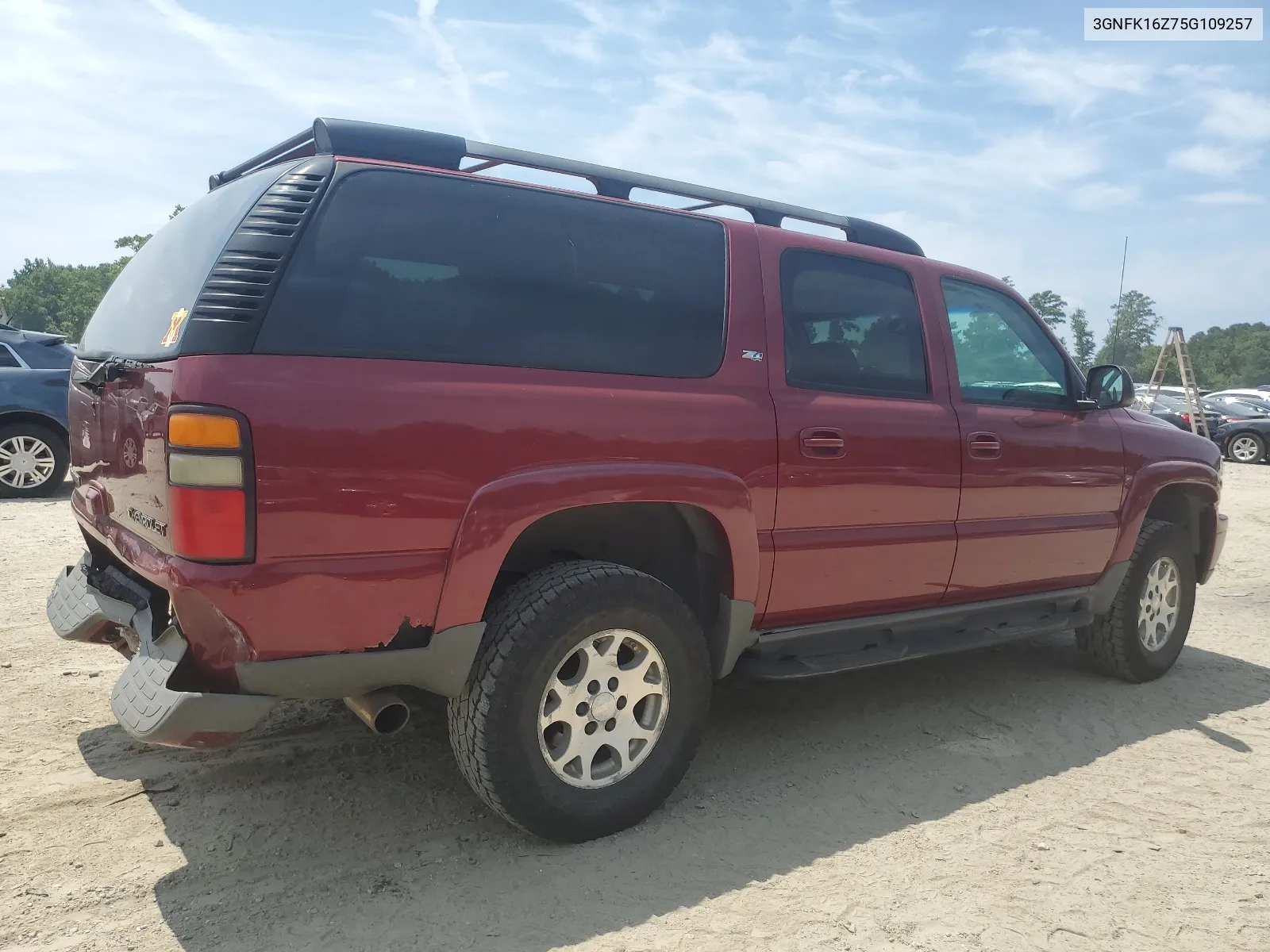 3GNFK16Z75G109257 2005 Chevrolet Suburban K1500