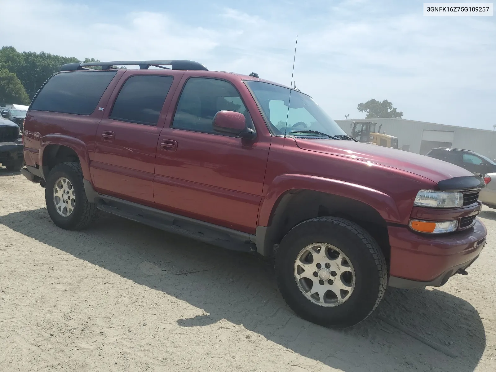 3GNFK16Z75G109257 2005 Chevrolet Suburban K1500