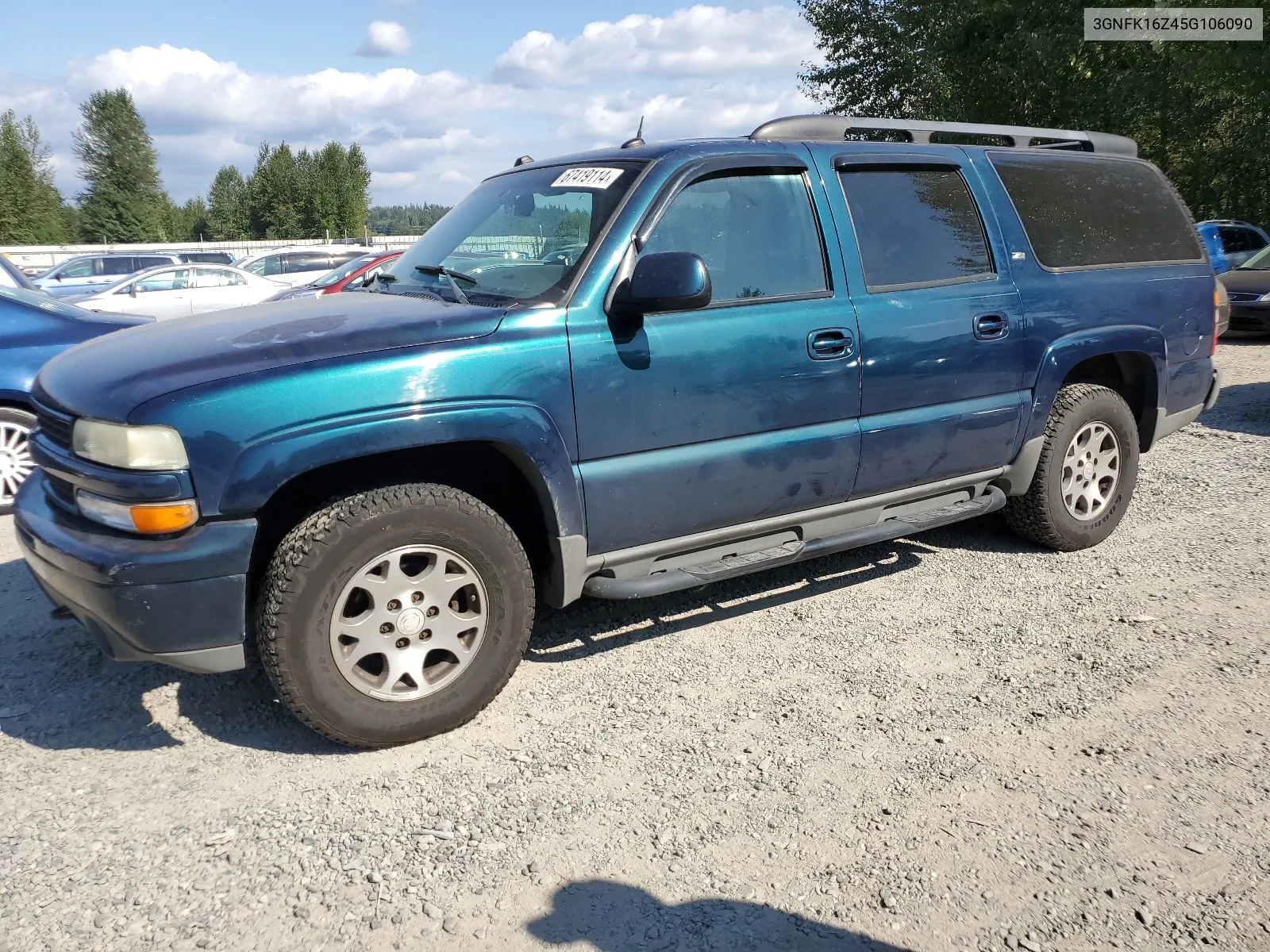 2005 Chevrolet Suburban K1500 VIN: 3GNFK16Z45G106090 Lot: 67419114