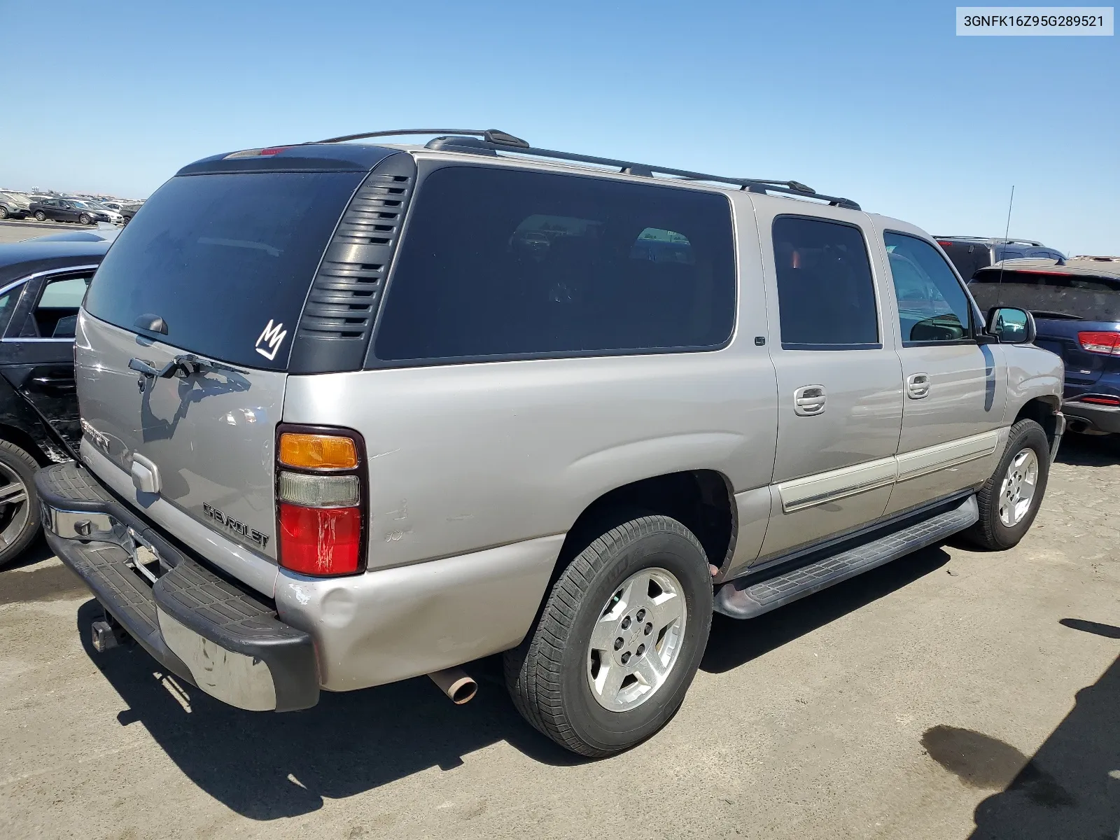 3GNFK16Z95G289521 2005 Chevrolet Suburban K1500