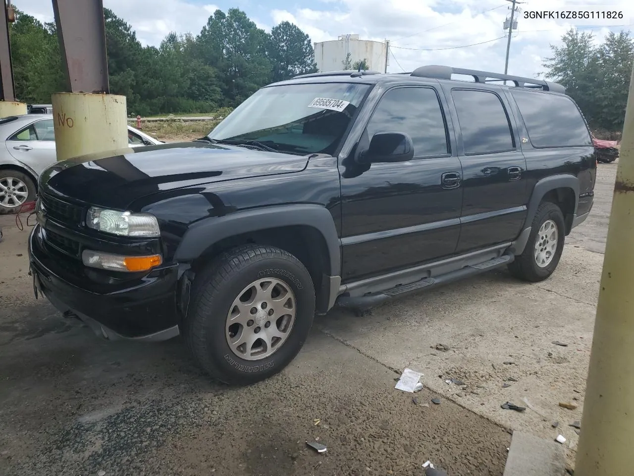 3GNFK16Z85G111826 2005 Chevrolet Suburban K1500