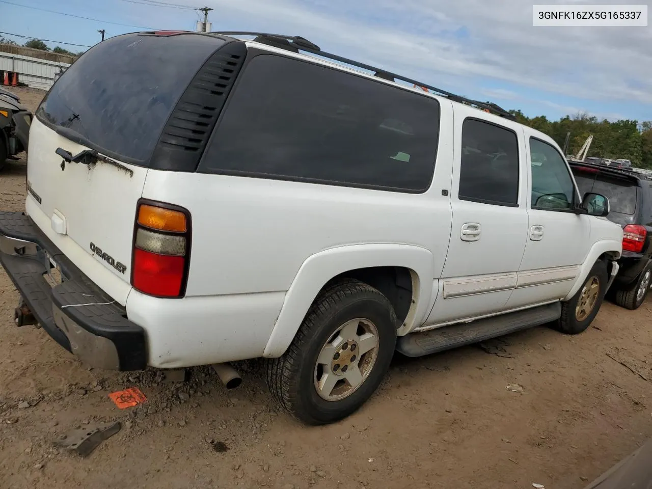 2005 Chevrolet Suburban K1500 VIN: 3GNFK16ZX5G165337 Lot: 71673524