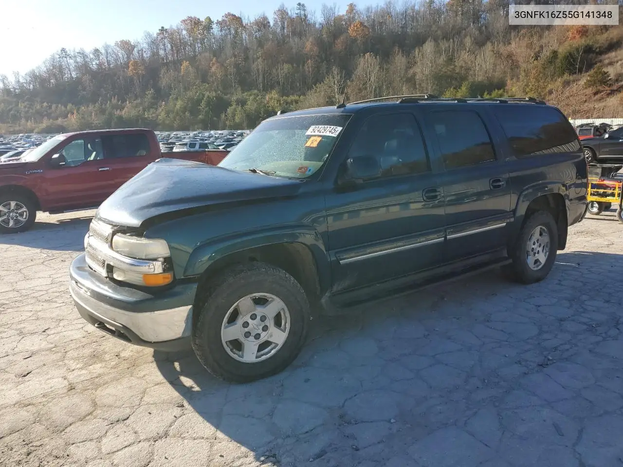 3GNFK16Z55G141348 2005 Chevrolet Suburban K1500