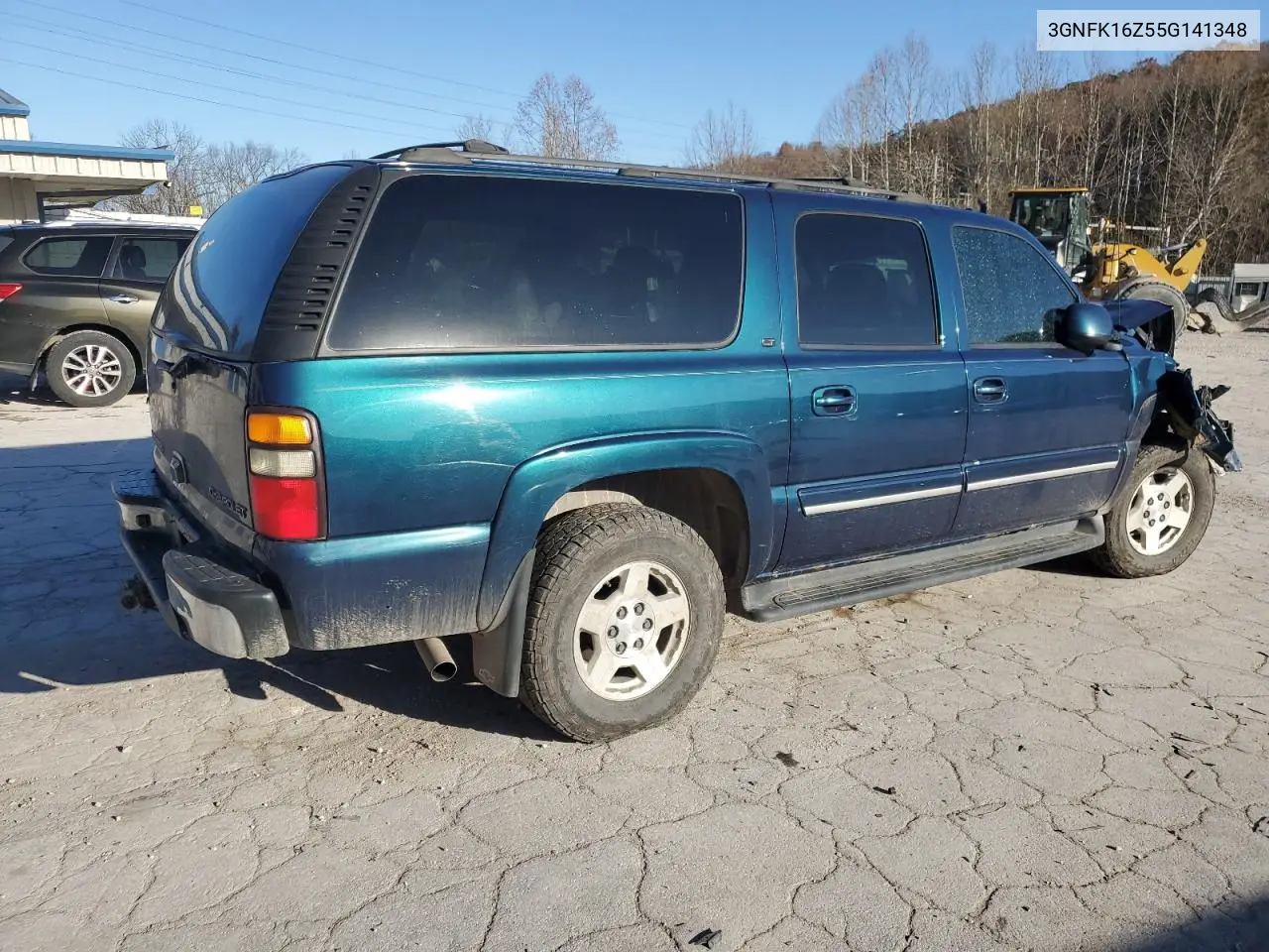 3GNFK16Z55G141348 2005 Chevrolet Suburban K1500