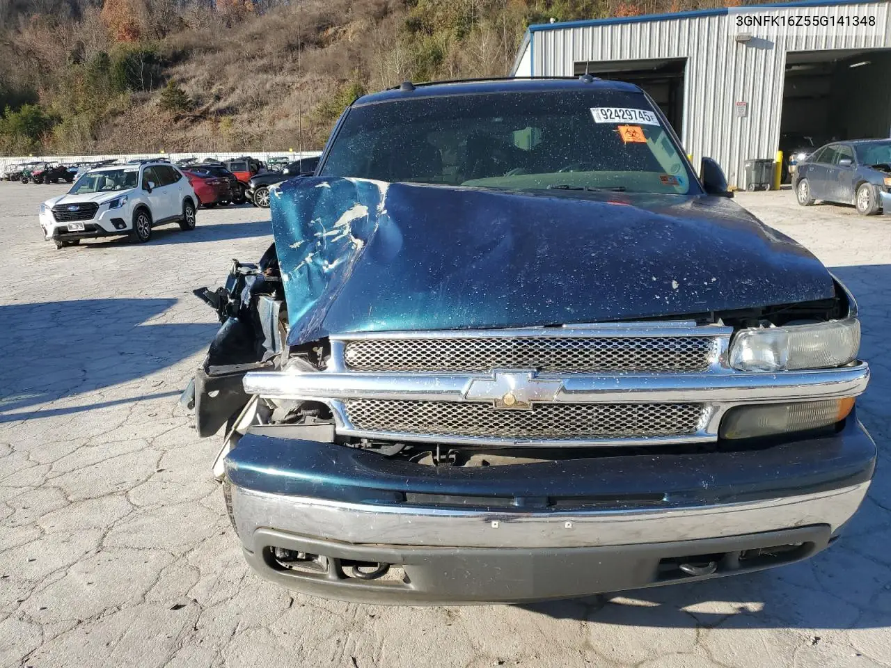 3GNFK16Z55G141348 2005 Chevrolet Suburban K1500