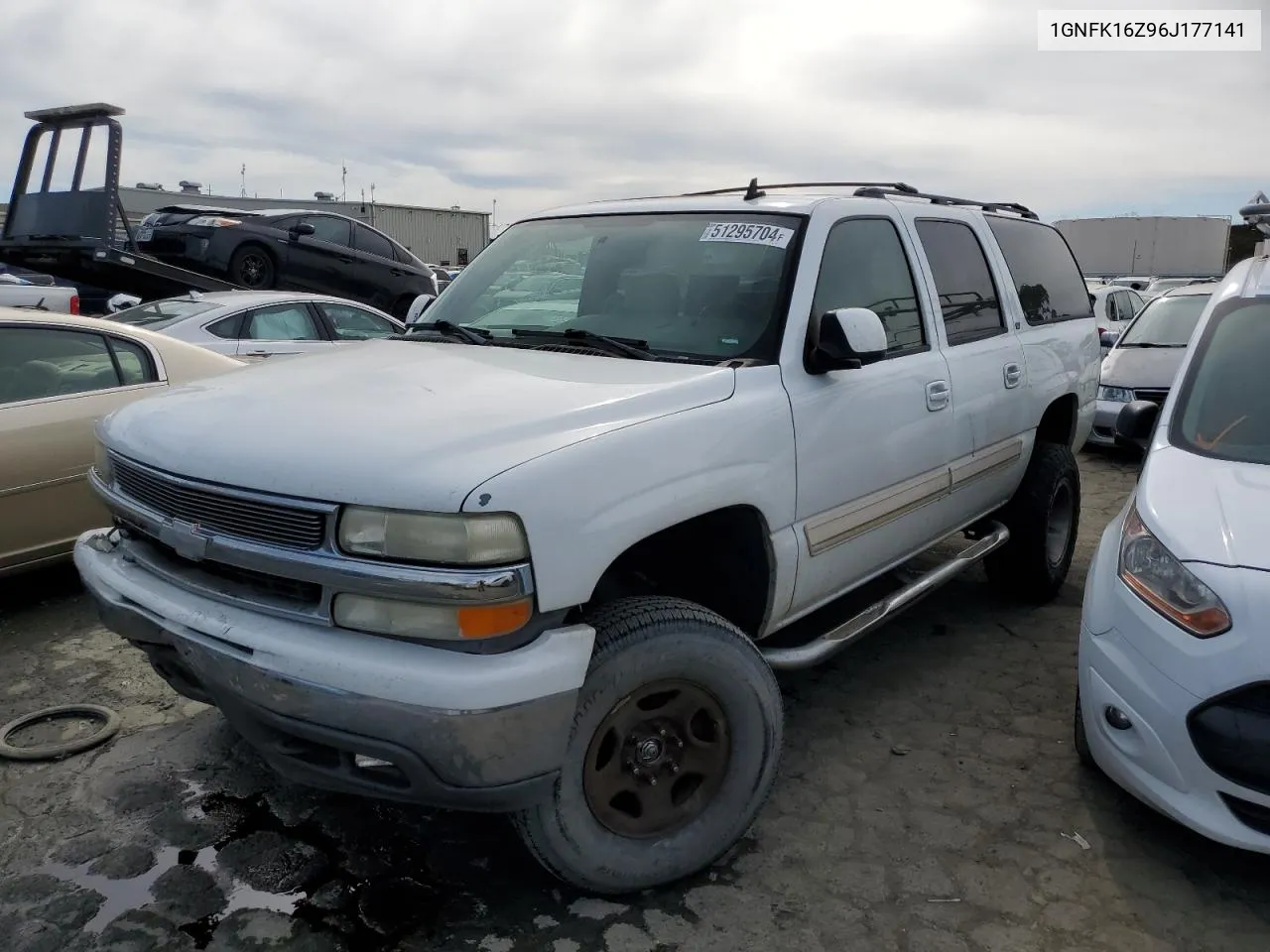 2006 Chevrolet Suburban K1500 VIN: 1GNFK16Z96J177141 Lot: 51295704