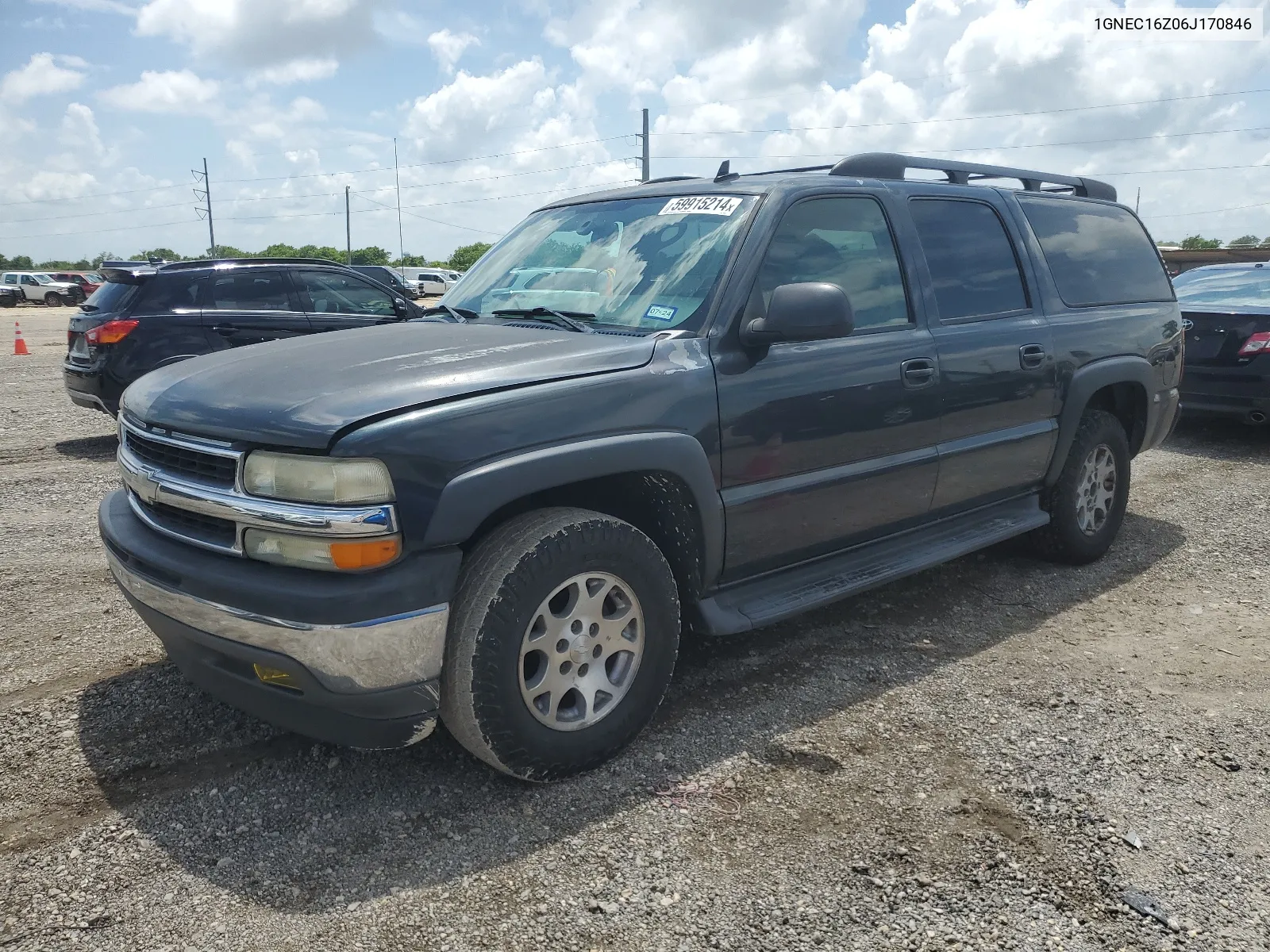 2006 Chevrolet Suburban C1500 VIN: 1GNEC16Z06J170846 Lot: 59915214