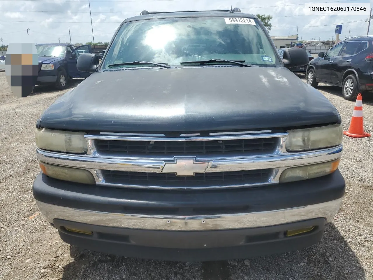 2006 Chevrolet Suburban C1500 VIN: 1GNEC16Z06J170846 Lot: 59915214