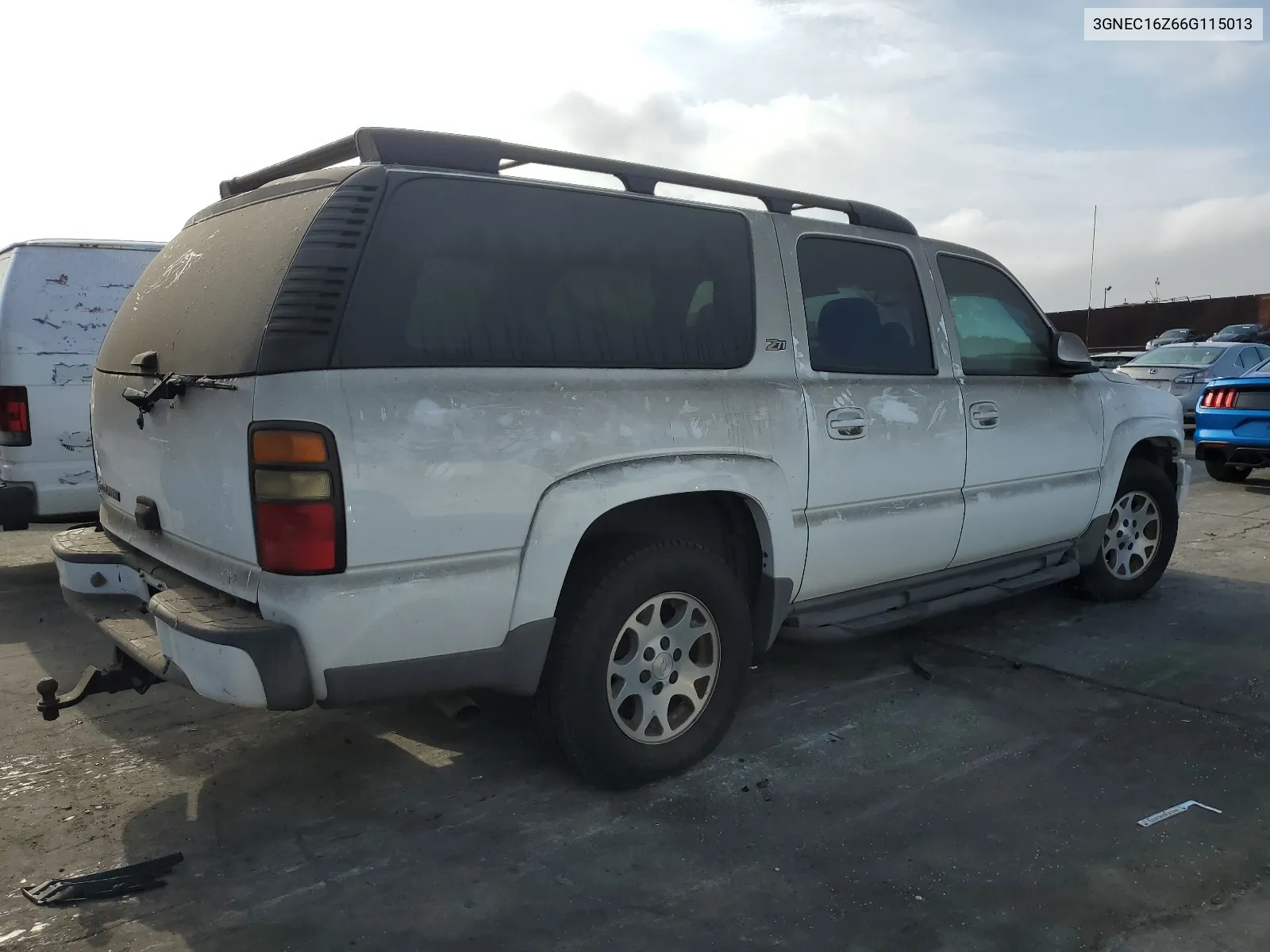 2006 Chevrolet Suburban C1500 VIN: 3GNEC16Z66G115013 Lot: 66333214