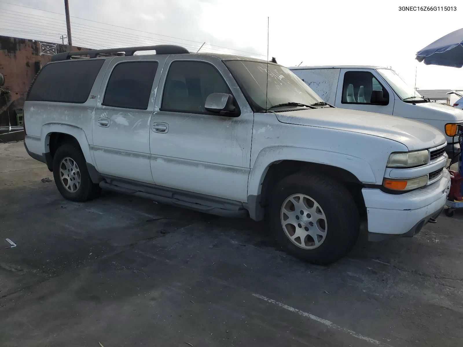 2006 Chevrolet Suburban C1500 VIN: 3GNEC16Z66G115013 Lot: 66333214