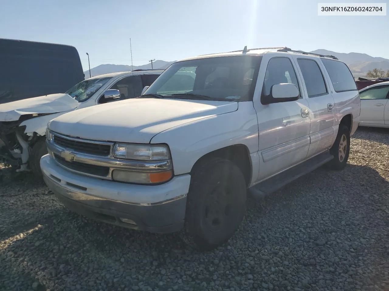 3GNFK16Z06G242704 2006 Chevrolet Suburban K1500