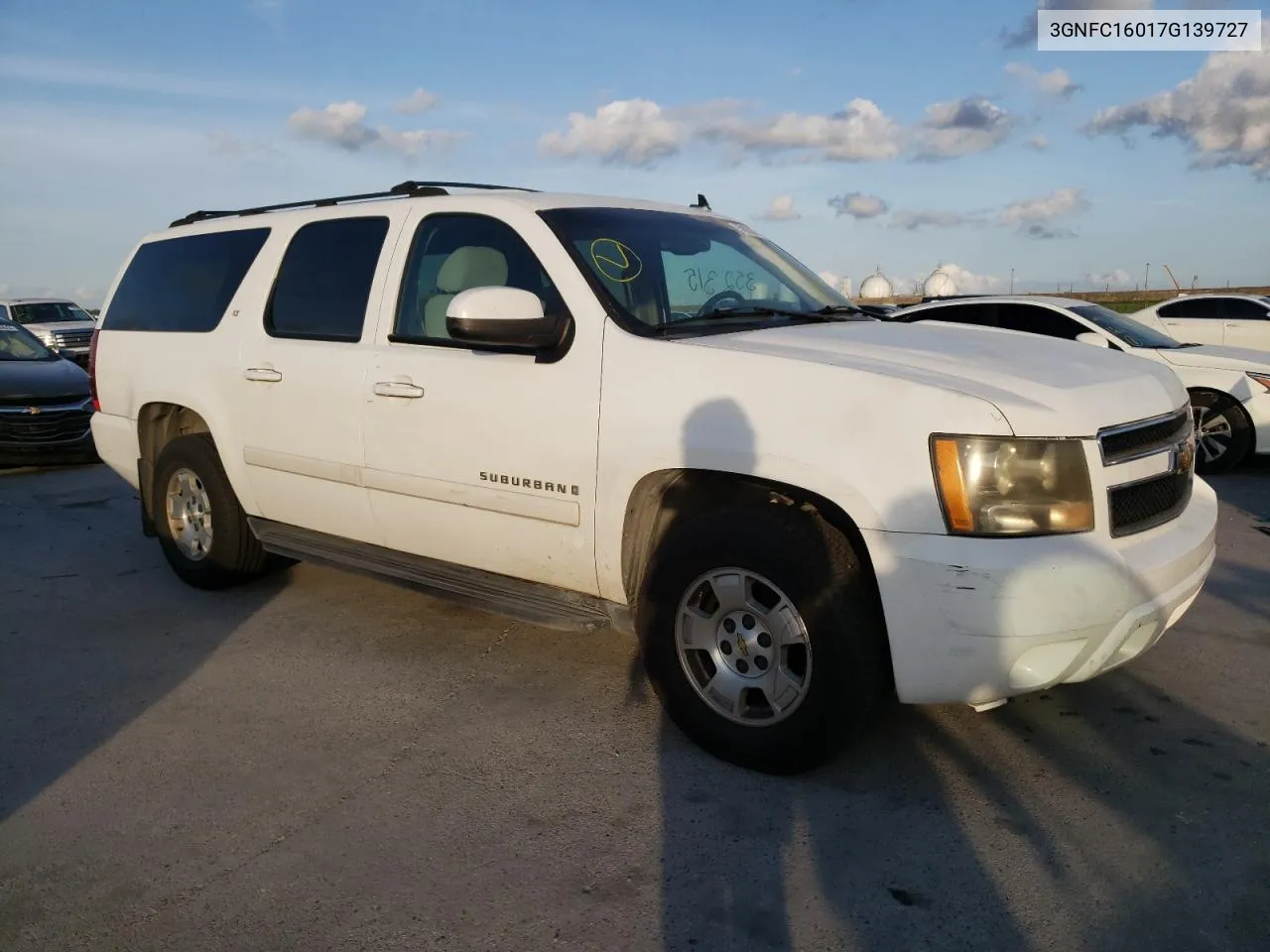 2007 Chevrolet Suburban C1500 VIN: 3GNFC16017G139727 Lot: 50933744