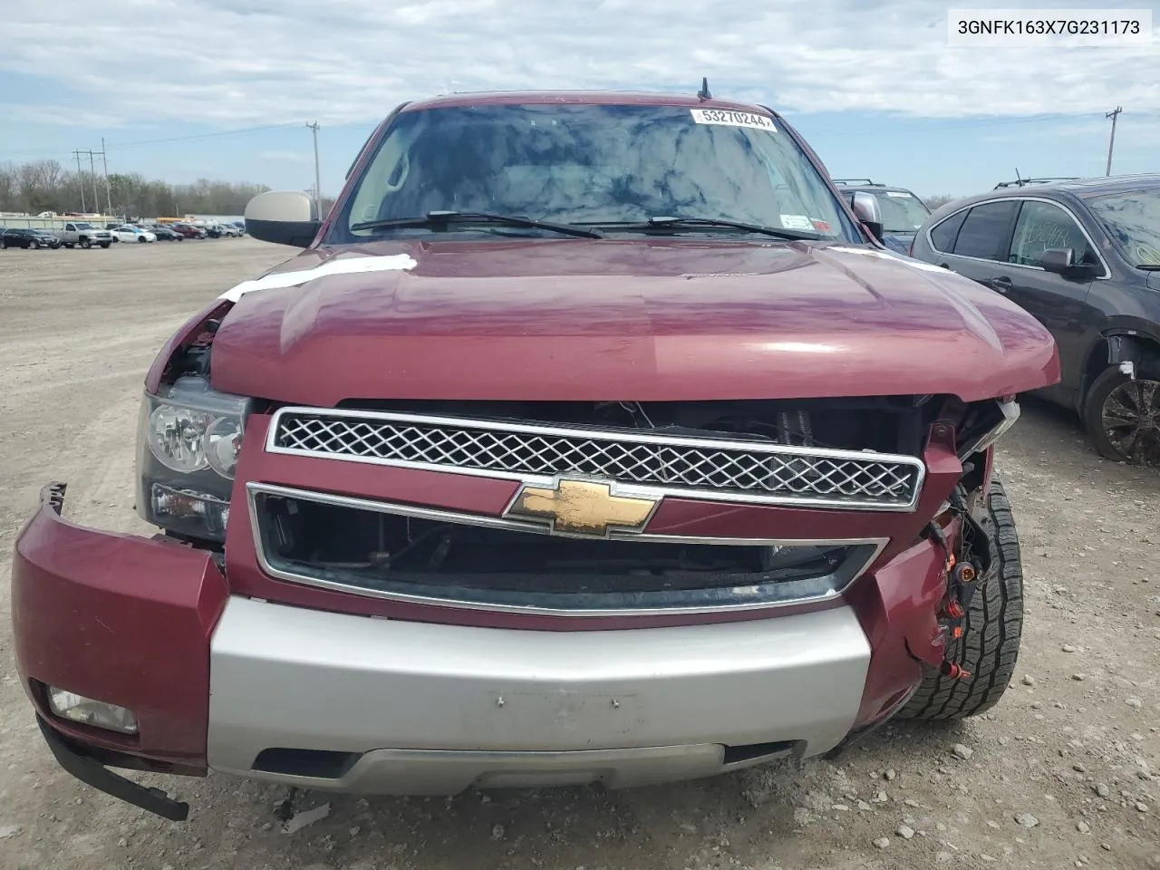 3GNFK163X7G231173 2007 Chevrolet Suburban K1500