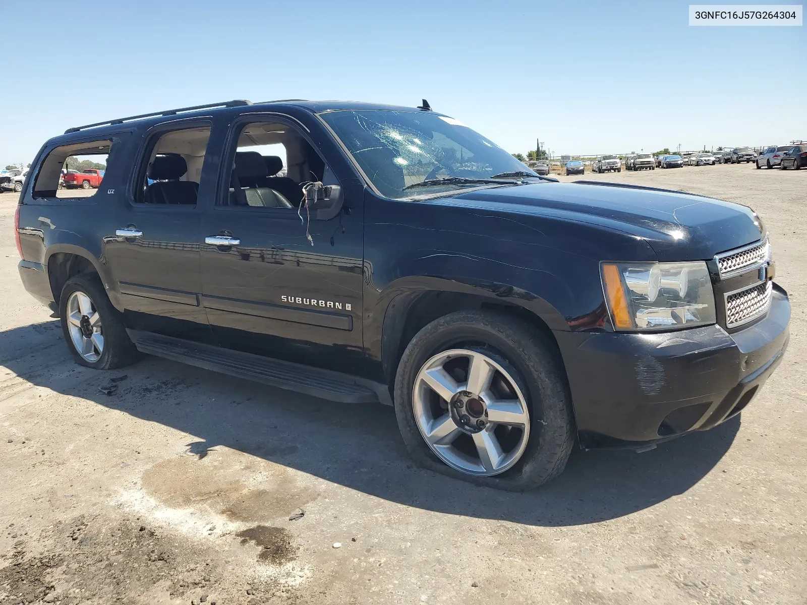 2007 Chevrolet Suburban C1500 VIN: 3GNFC16J57G264304 Lot: 57129034