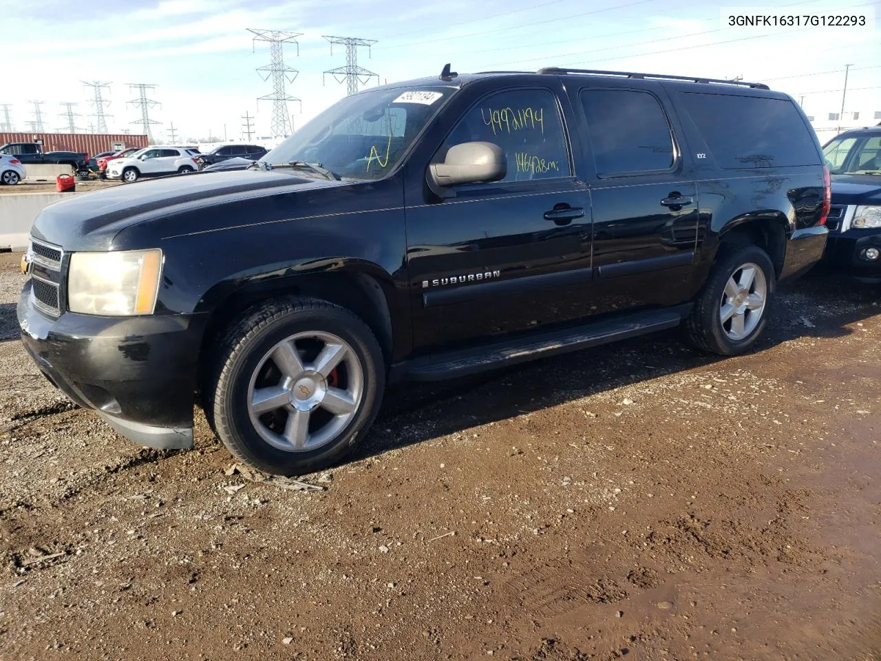 2007 Chevrolet Suburban K1500 VIN: 3GNFK16317G122293 Lot: 63399534