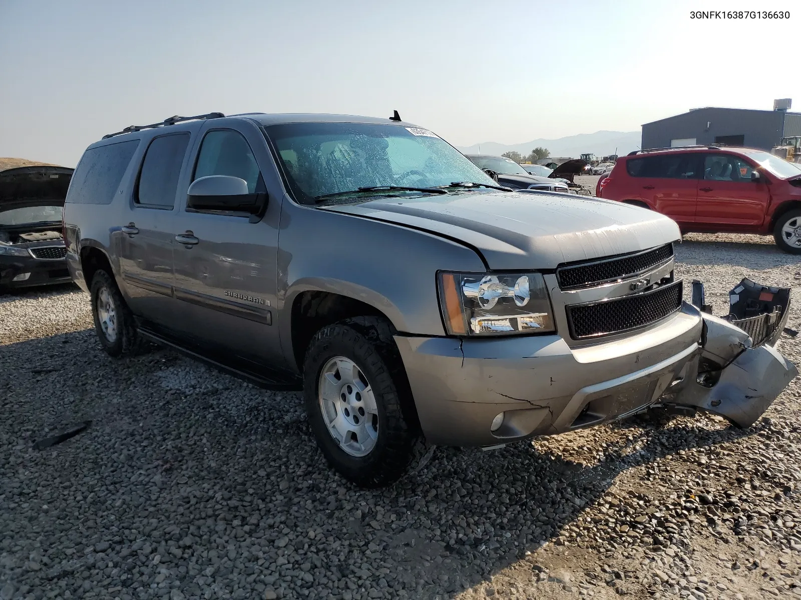 2007 Chevrolet Suburban K1500 VIN: 3GNFK16387G136630 Lot: 63547174