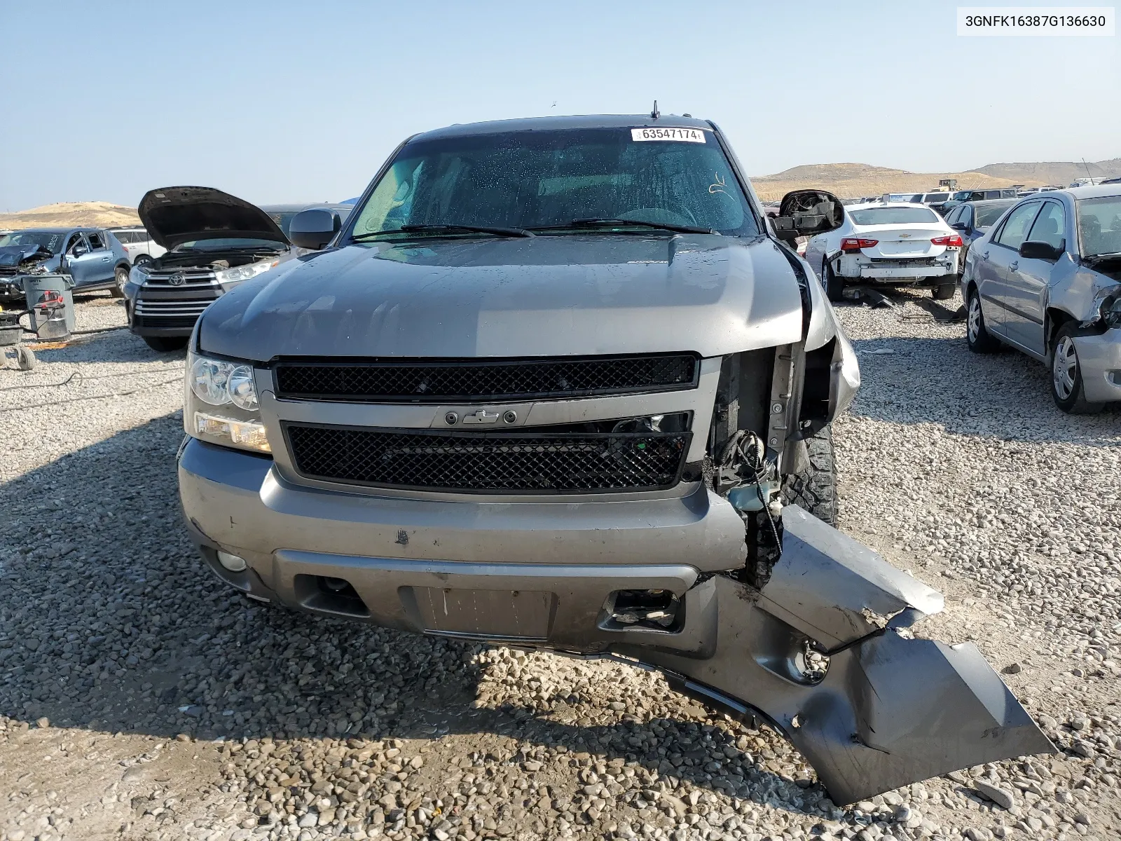 2007 Chevrolet Suburban K1500 VIN: 3GNFK16387G136630 Lot: 63547174