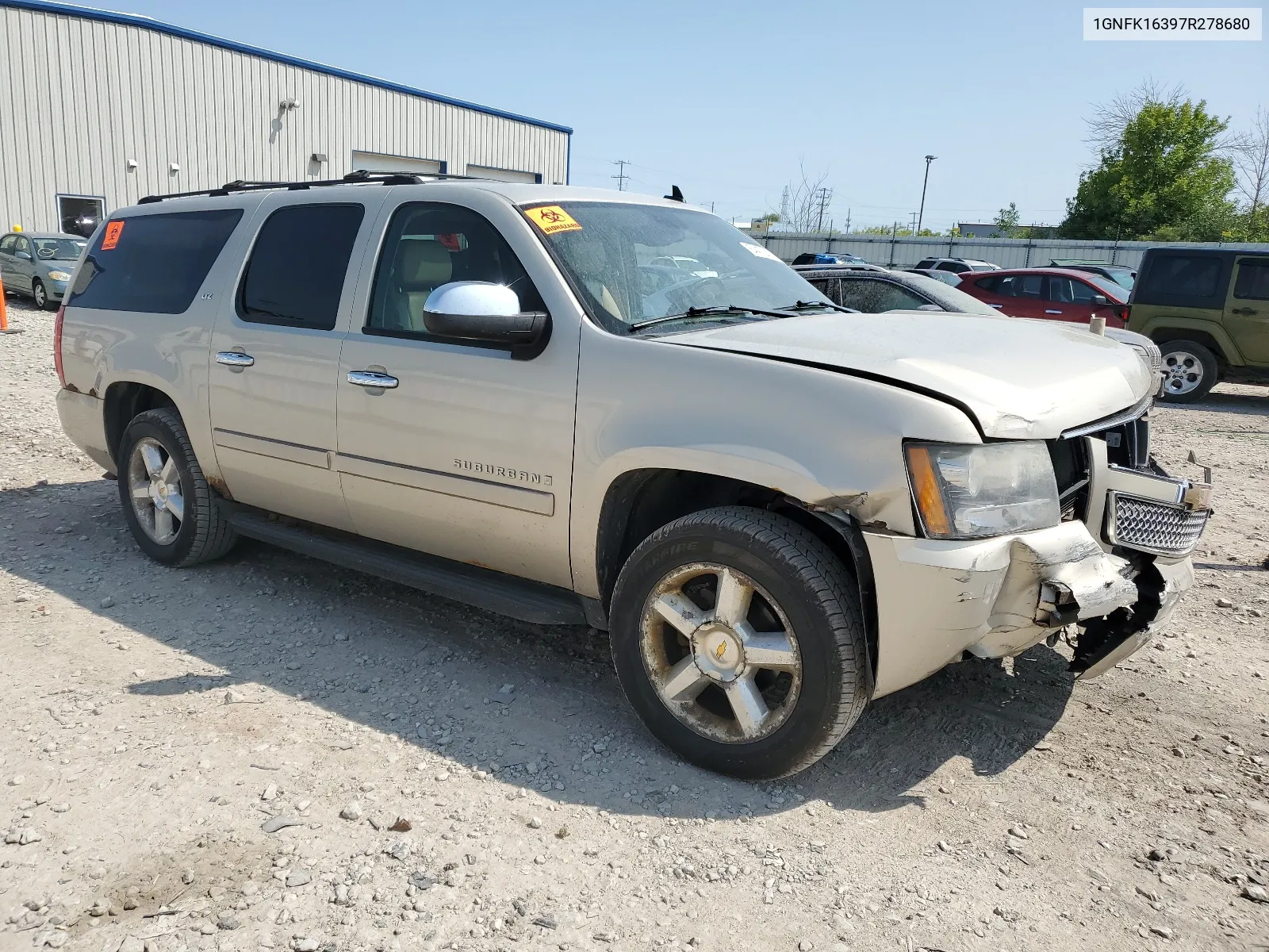 2007 Chevrolet Suburban K1500 VIN: 1GNFK16397R278680 Lot: 64472474