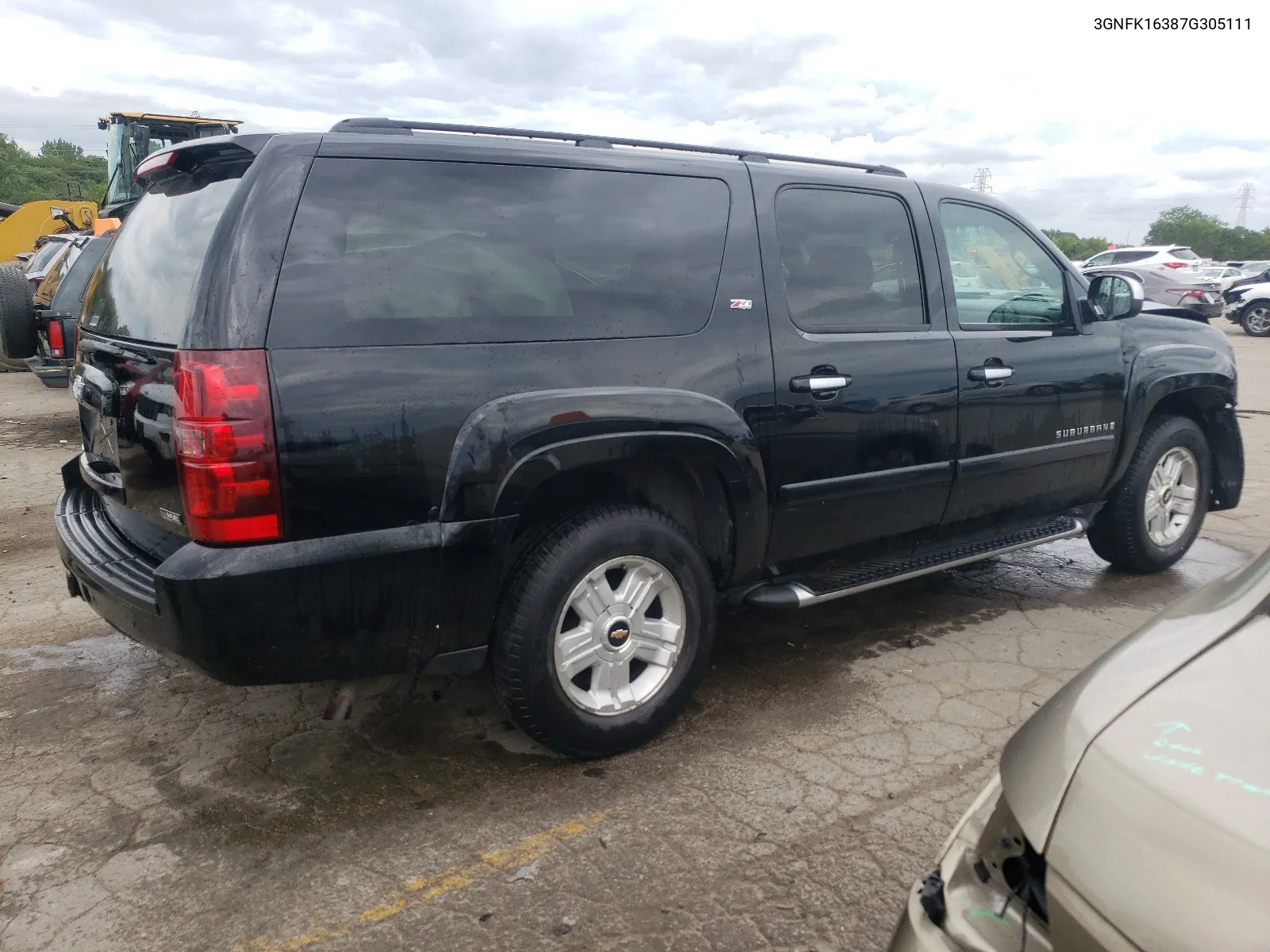 2007 Chevrolet Suburban K1500 VIN: 3GNFK16387G305111 Lot: 65579554