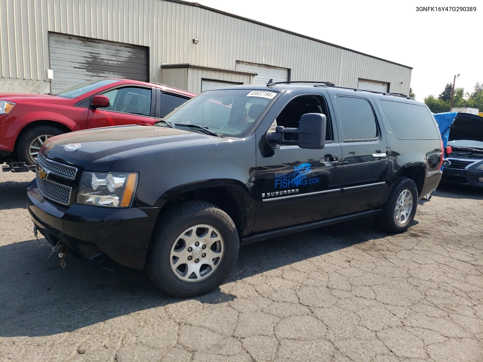 2007 Chevrolet Suburban K1500 VIN: 3GNFK16Y47G290389 Lot: 65622194