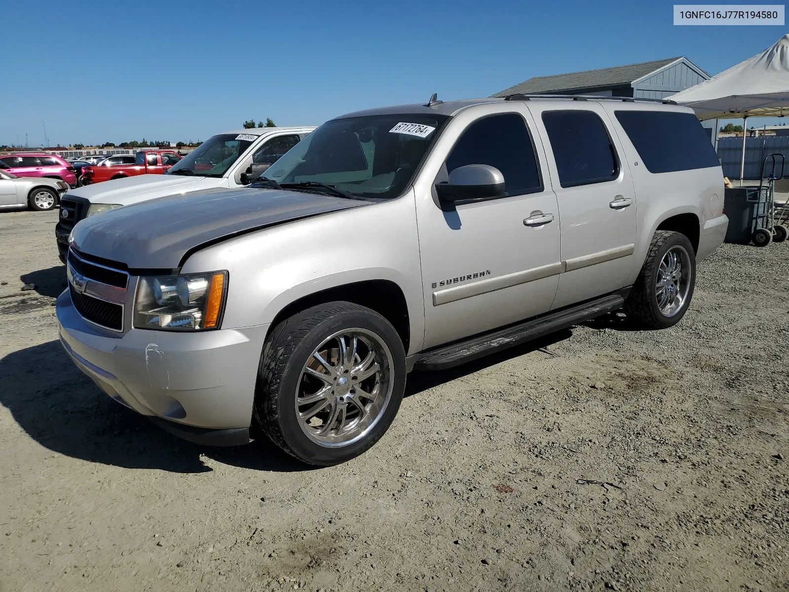 2007 Chevrolet Suburban C1500 VIN: 1GNFC16J77R194580 Lot: 67172764