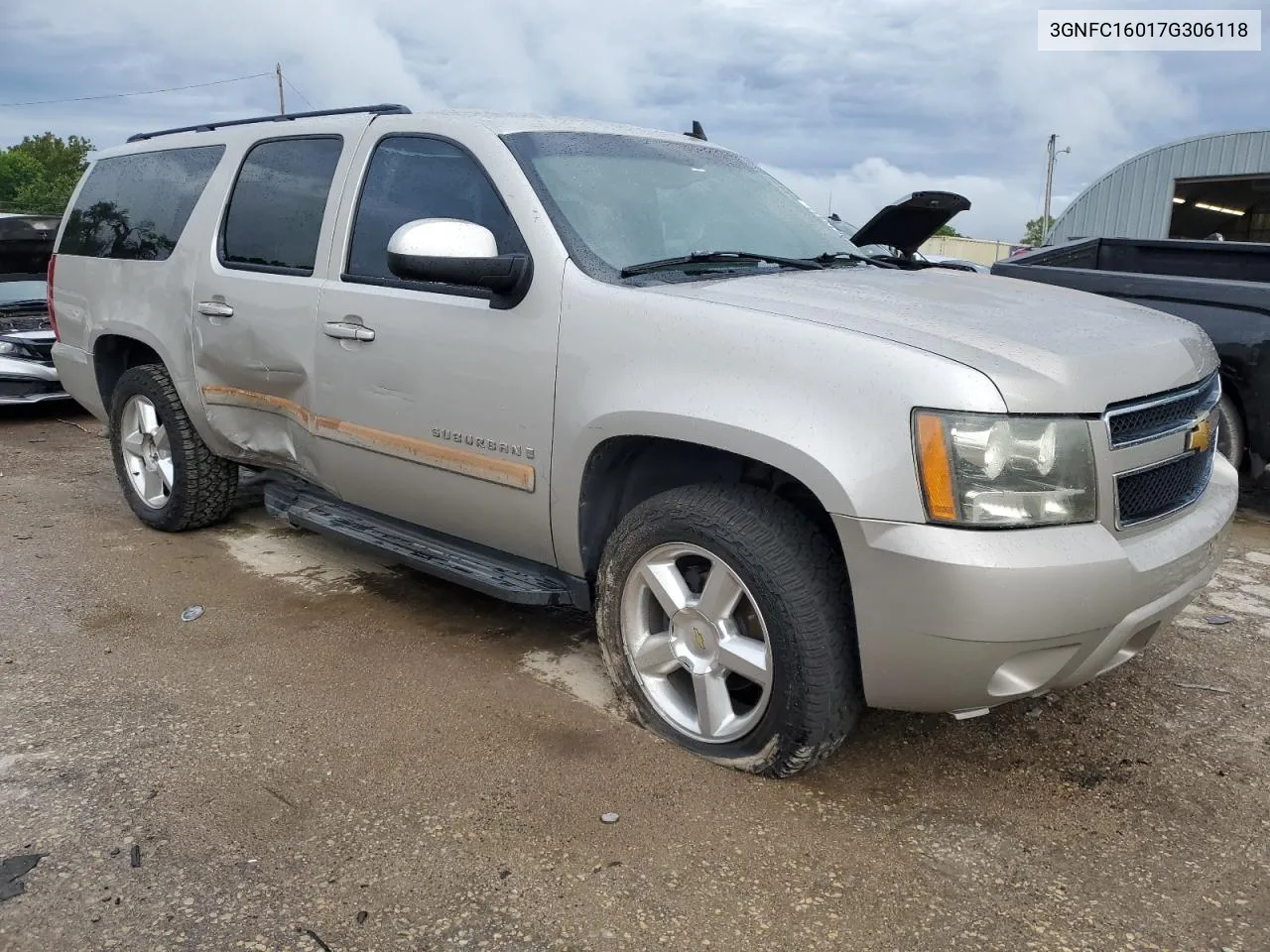 3GNFC16017G306118 2007 Chevrolet Suburban C1500